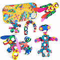 Clixo Rainbow Magnetic Building Pack Ages 4 to 99