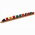 Custom Wooden Name Train