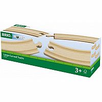 33342 BRIO Large Curved Tracks