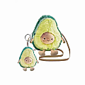 Fuzzy Avocado Crossbody Bag