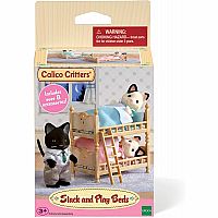 CC2459 Calico Critters Stack and Play Bunk Beds 