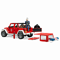 Bruder 2528 Jeep Rubicon Fire Vehicle