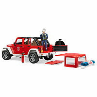 Bruder 2528 Jeep Rubicon Fire Vehicle