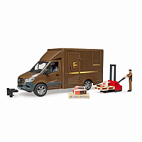 Bruder 2678 MB Sprinter UPS w driver and accessories Ages 4+