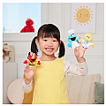 Sesame Street People in Your Neighborhood Finger Puppets Set of 3, 3 in - Sesame Street