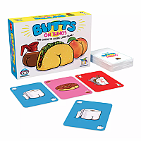 Butts On Things Matching Card Game  Ages 8+