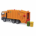 Bruder 3760 MAN TGS Orange Garbage Truck