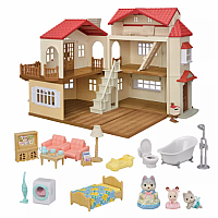 Calico Critters Red Roof Country Home Secret Attic Gift Set  CC2288
