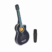 Rock Star Karaoke - Light Up Guitar Speaker & Microphone Combo
