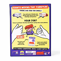Giants Moving Tiny Furniture Game by Exploding Kittens 