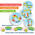 Rail Cube Magnetic Monorail Deluxe Block Set