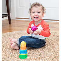 Fat Brain Toys Dimpl Stack Ages 6mo+