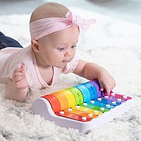 Rock n Roller Sensory Spinner Piano by Fat Brain Toys