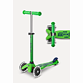 Micro Mini Deluxe LED Scooter - Green/Blue