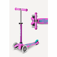 Micro Mini Deluxe LED Scooter - Lavender Pink/Blue