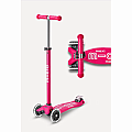 Micro Maxi Deluxe LED Scooter - Pink