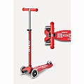 Micro Maxi Deluxe LED Scooter - Red